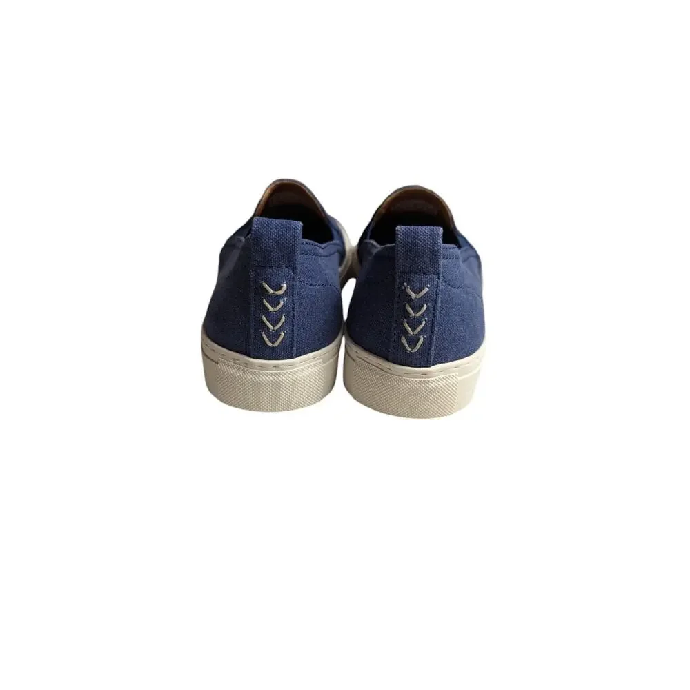 Soludos Mens Size 8.5 Shoes Algarve Slip On Sneaker Navy 3000125-410 New In Box